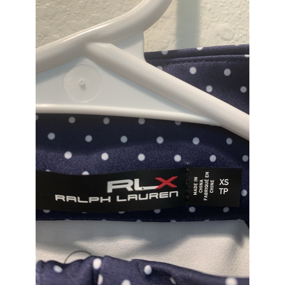 RXL Ralph Lauren Stretch Peached Jersey 1/4 Zipper Low Collar Size XS - Picture 3 of 5